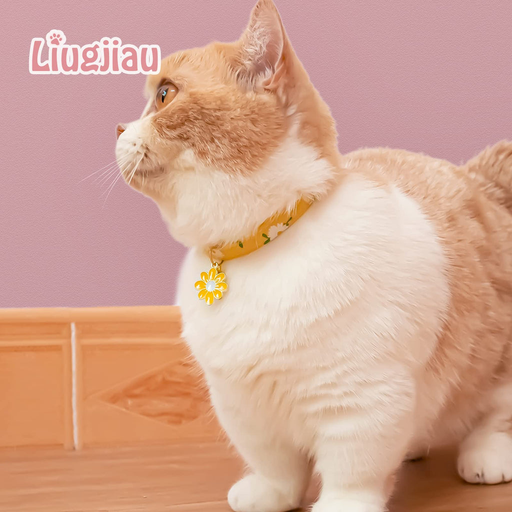 2 Pack Cotton Breakaway Cat Collar with Bell G153086