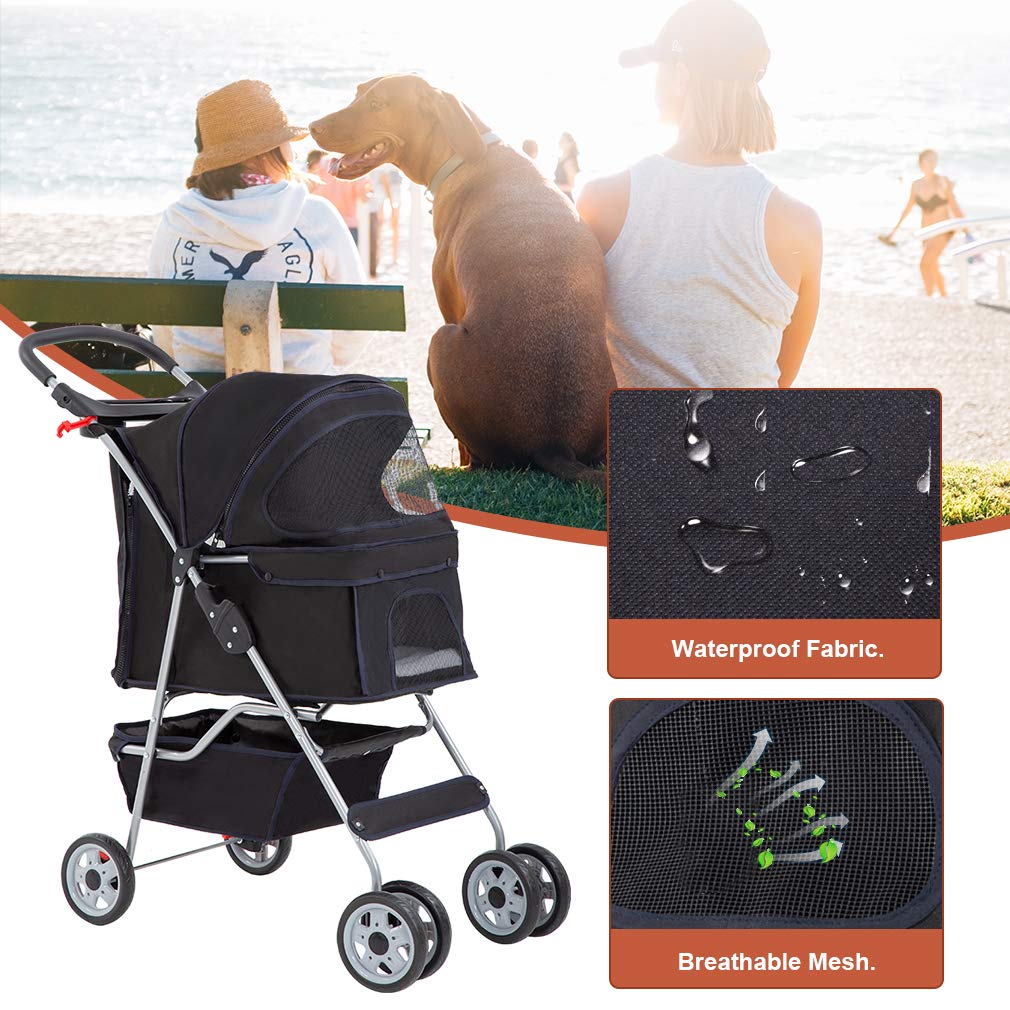 Foldable Pet Stroller P427538