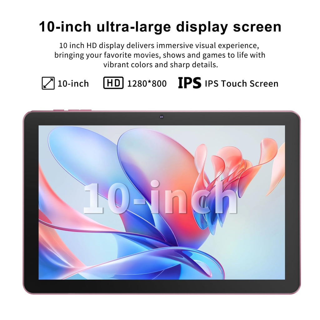 Android 16 10 inch 2 in 1 Tablet with Keyboard F726419