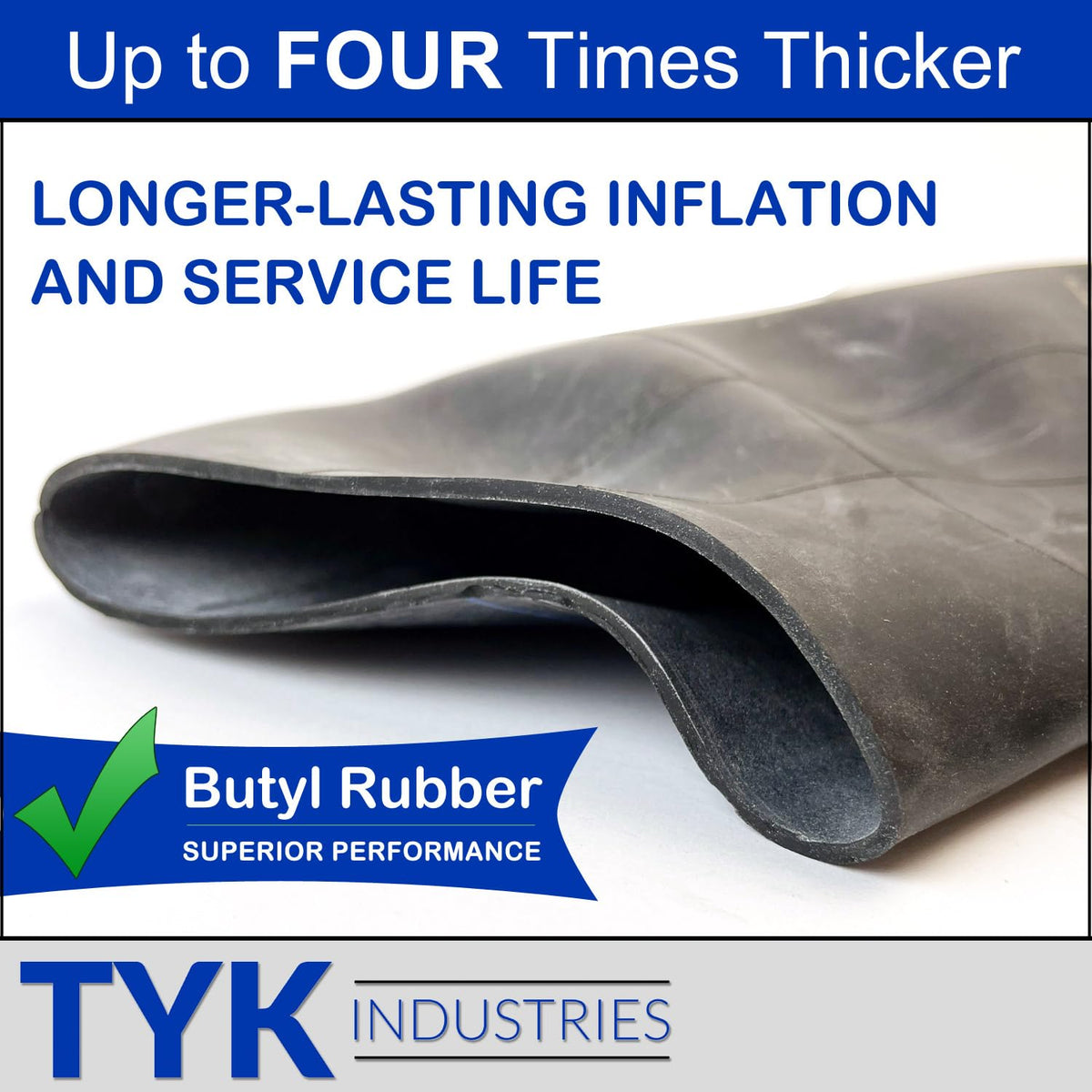 15x6.00-6 Inner Tubes with TR-13 Straight Valve V447