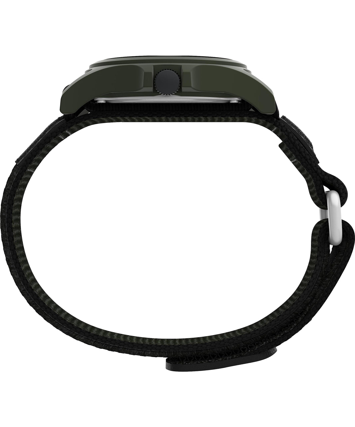 Black Fastwrap Cream Dial Green Case Watch X860