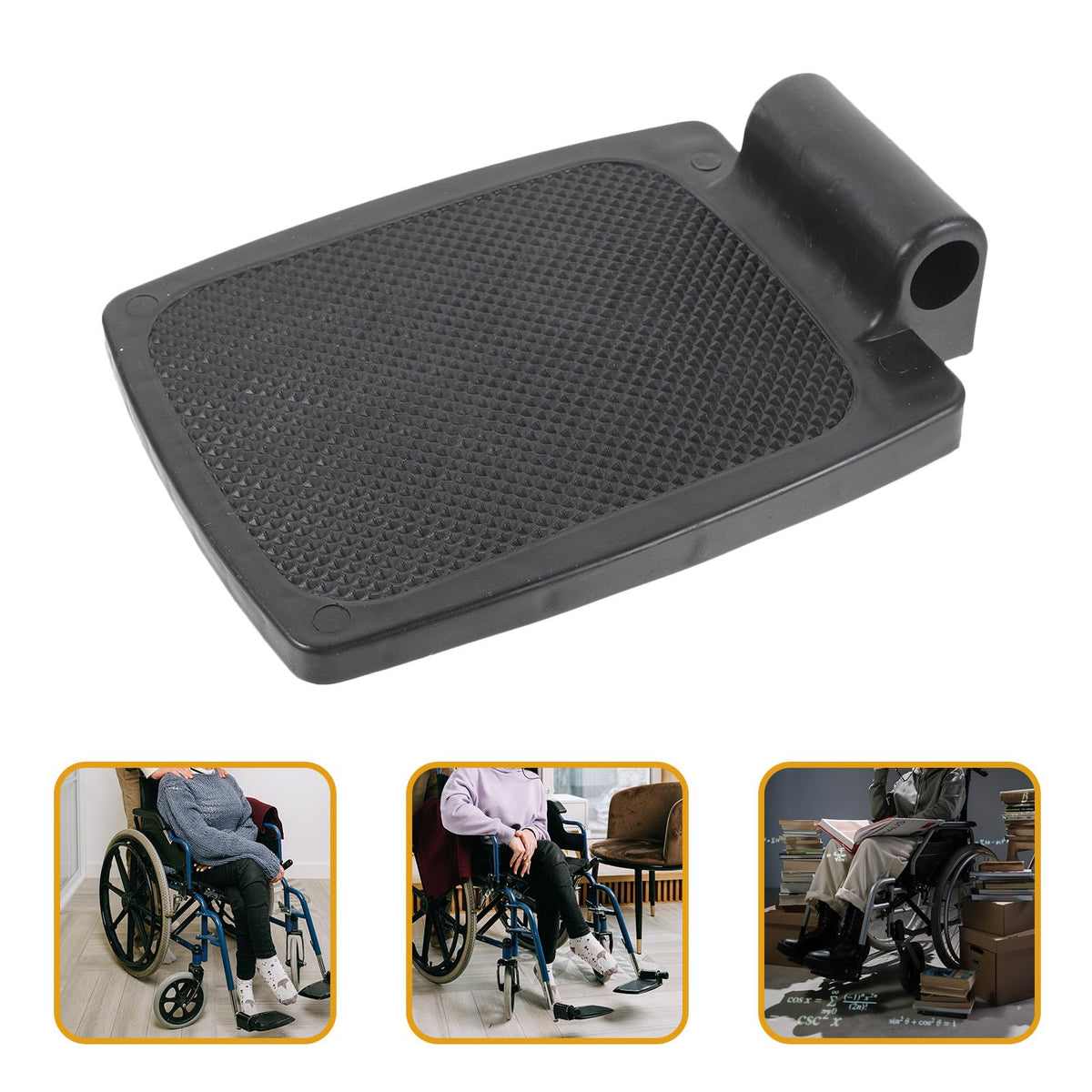 Plastic Wheelchair Footrest 1 Pair M651