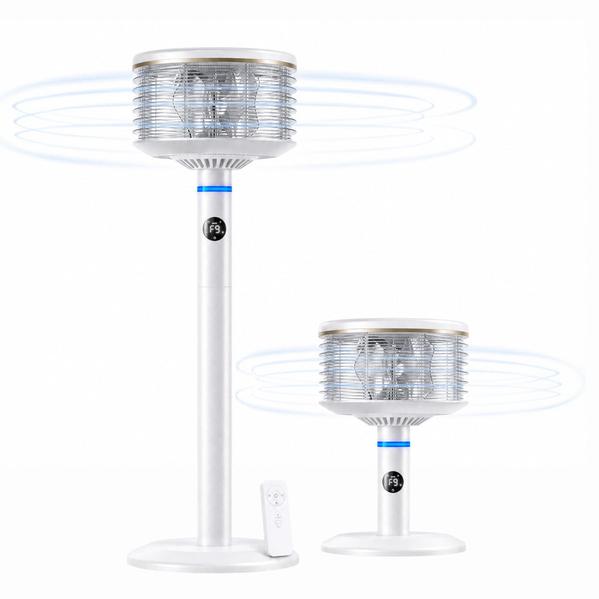 Height-Adjustable Floor & Table Fan L454028