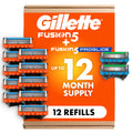 Men's Razor Blade Refills, 5-Blade Cartridges, 12 Count D670