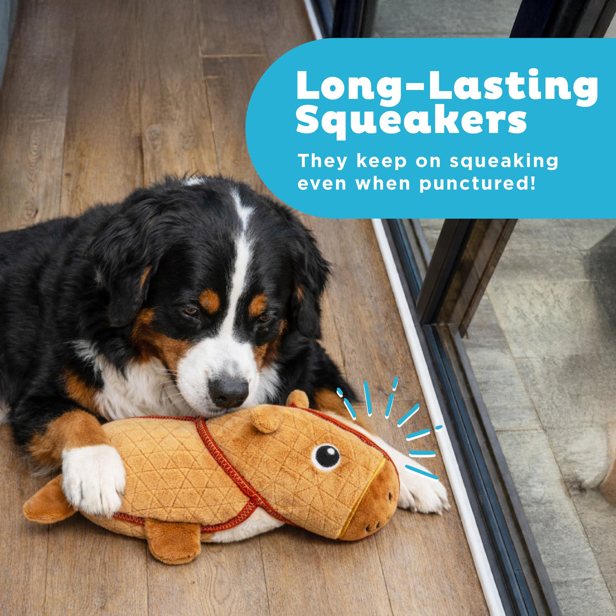 Durable Plush Dog Toy with Squeaker K6626