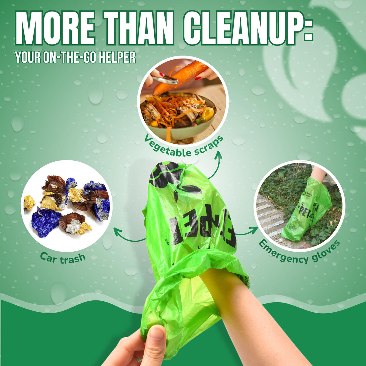 540 Count Plant Based Unscented Dog Poop Bags K6885