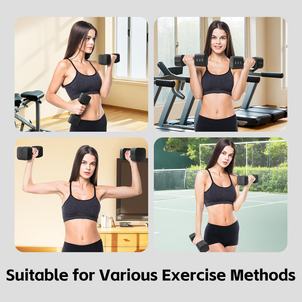 Adjustable Dumbbell Set of 2, 20 LB Z28731