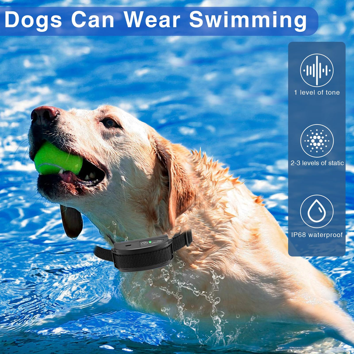 In-Ground Electric Dog Fence System with Waterproof Training Collar F162