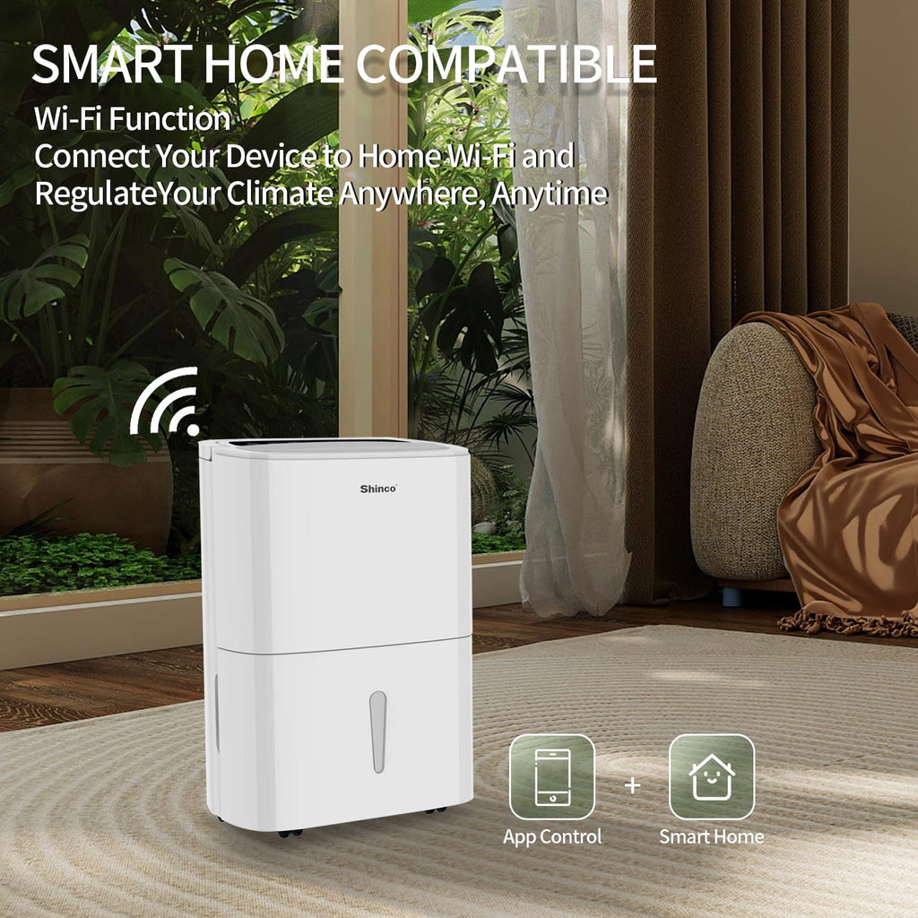 6,000 Sq.Ft Energy Star Dehumidifier with WIFI D923