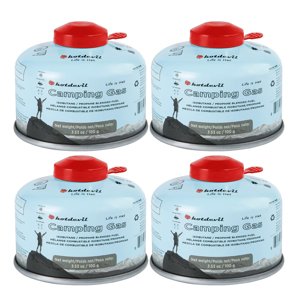 Isobutane Propane Butane Camping Fuel Canister 100 Gram P908