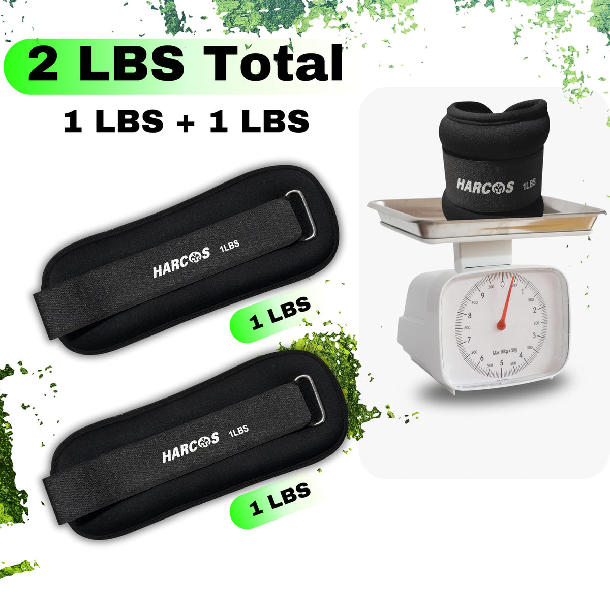 Adjustable Neoprene Ankle & Wrist Weights A28942