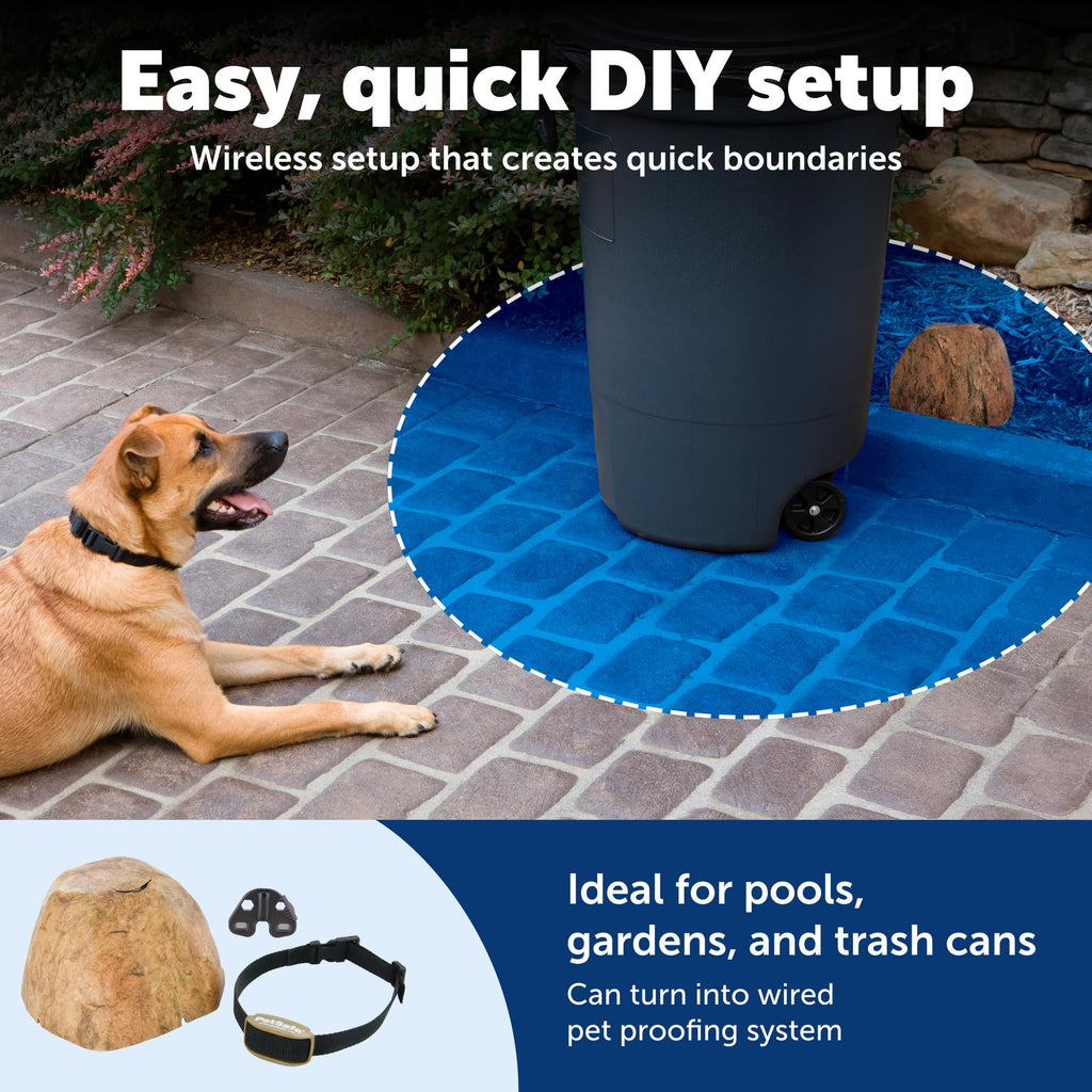 Wireless Outdoor Pet Barrier with Receiver Collar K24655