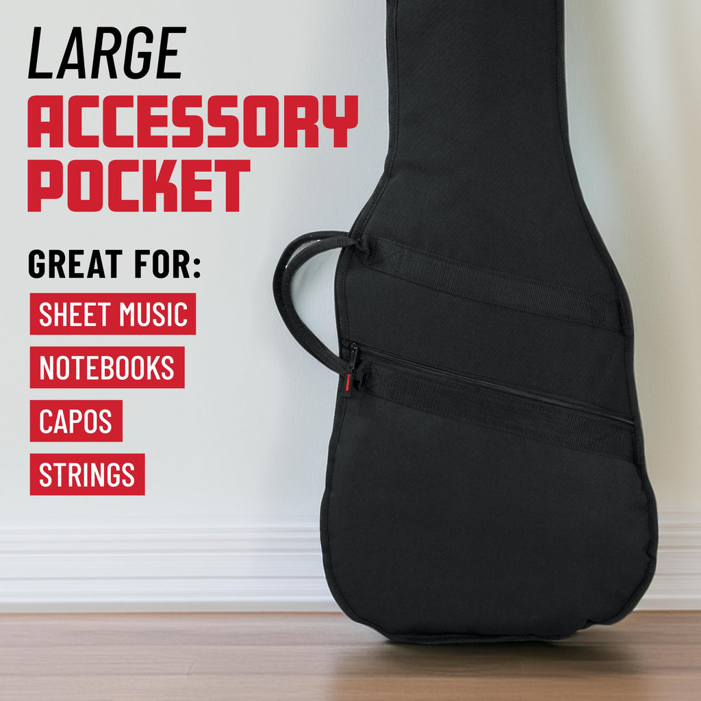 Foam Padded Guitar Gig Bag for Mini Electric Guitars Q79166