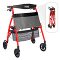Lightweight Folding Mobility Aid with Four Wheels and Seat X335