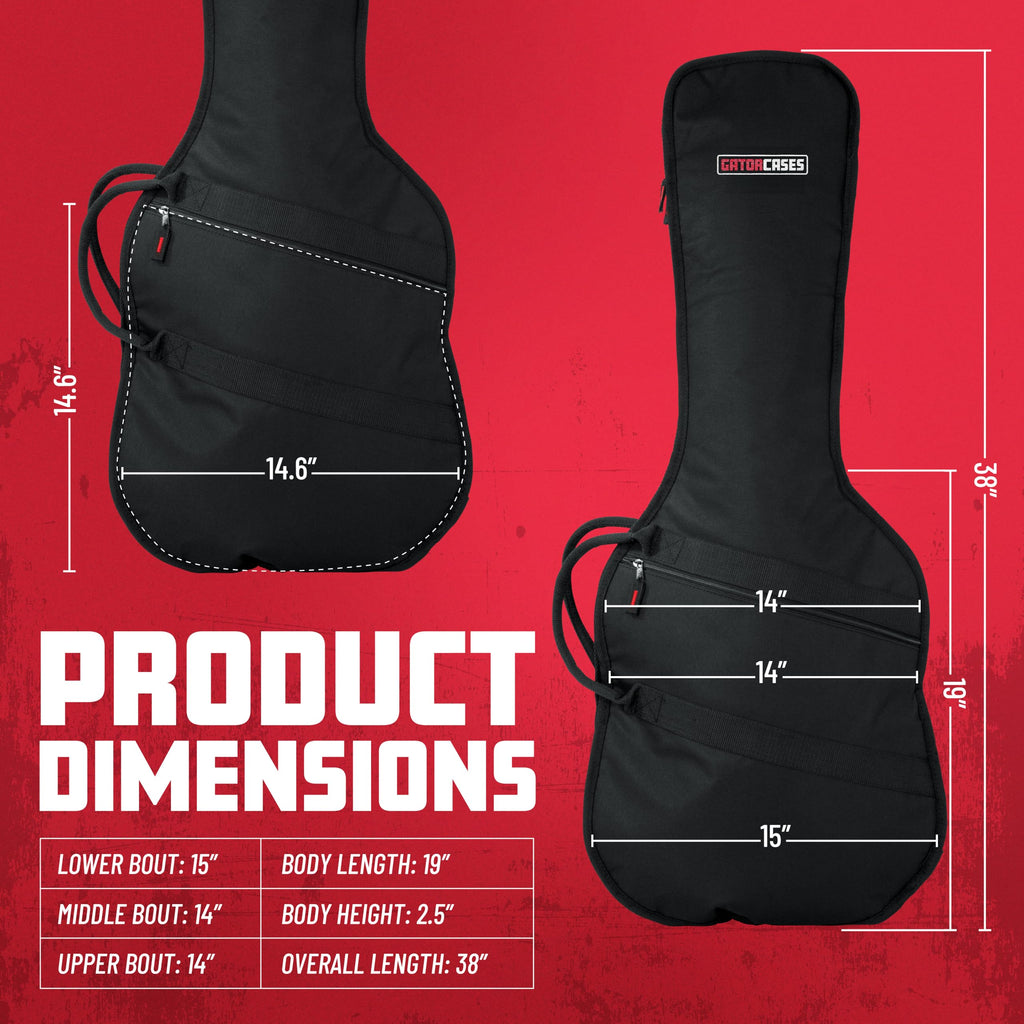 Foam Padded Guitar Gig Bag for Mini Electric Guitars Q79166