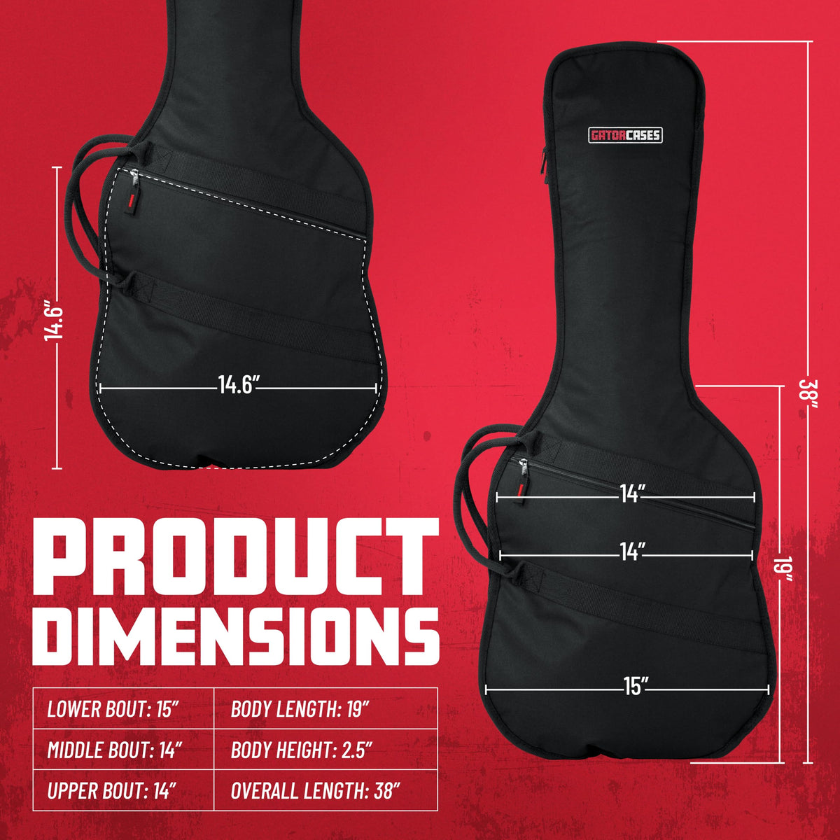 Foam Padded Guitar Gig Bag for Mini Electric Guitars Q79166