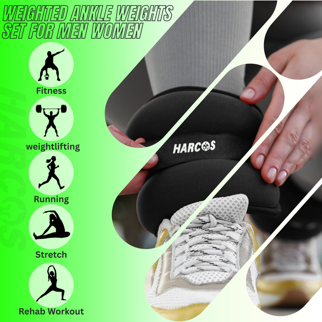 Adjustable Neoprene Ankle & Wrist Weights A28942