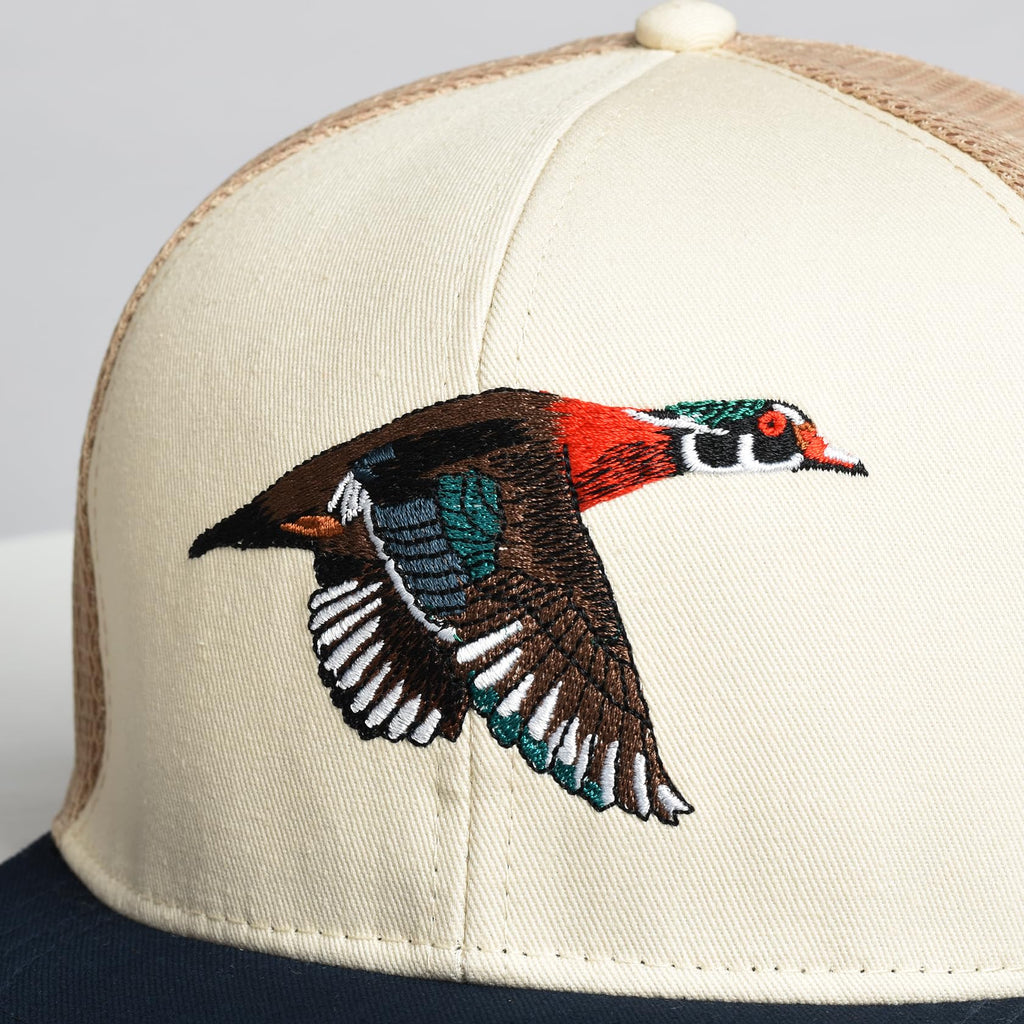 Breathable Mesh Performance Cap Flat Brim Snapback Hat X310