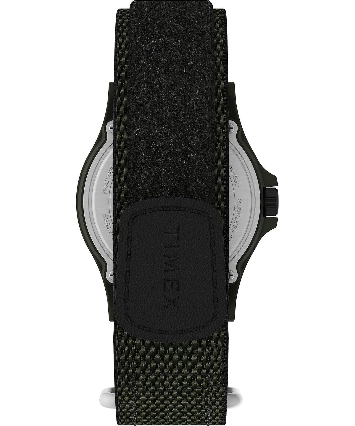 Black Fastwrap Cream Dial Green Case Watch X860