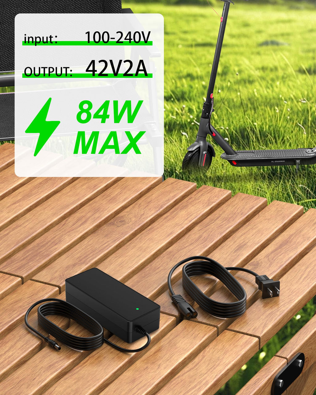 42V 2A Scooter Charger V475724