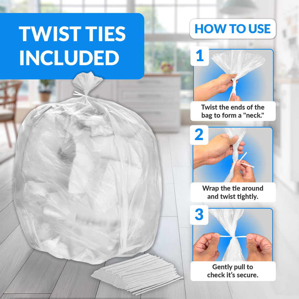 55-60 Gallon Heavy Duty Trash Bags Z48284