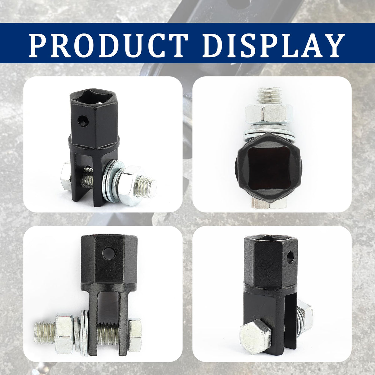 Scissor Jack Adapter for 1/2" Impact Drills Z501