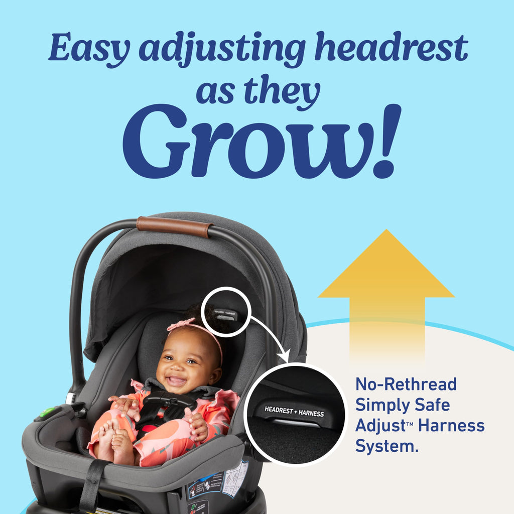 Infant Car Seat, Lightweight, Reclining Rear Facing F65451