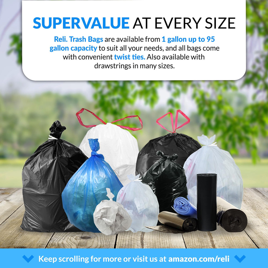 55-60 Gallon Heavy Duty Trash Bags Z48284