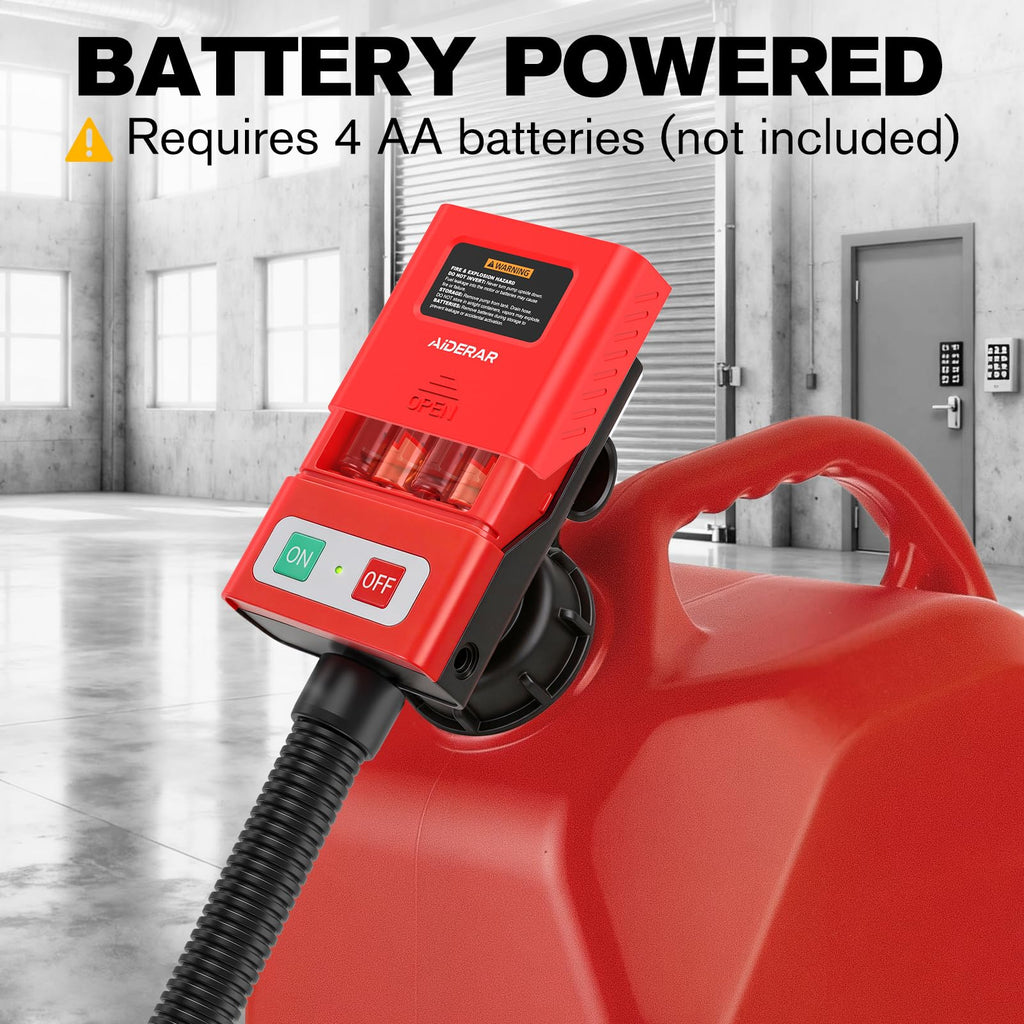 Battery Operated Fuel Transfer Pump with Auto-Stop I3993