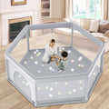 65x65 Inch Hexagonal Baby Playpen I749653