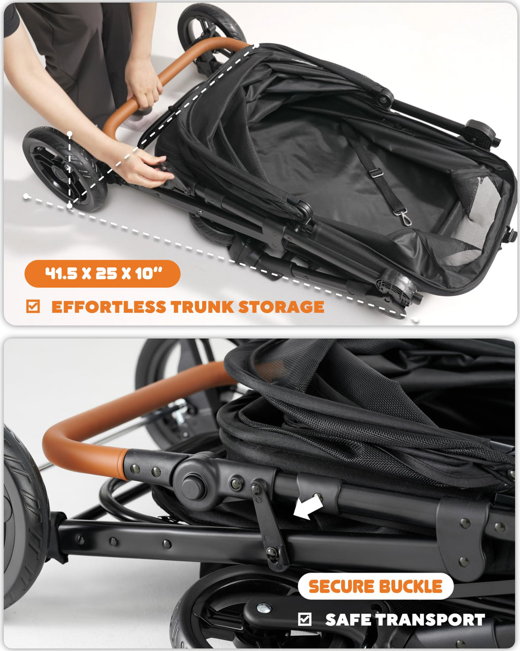 Medium Dog Stroller Up to 66lbs U238337