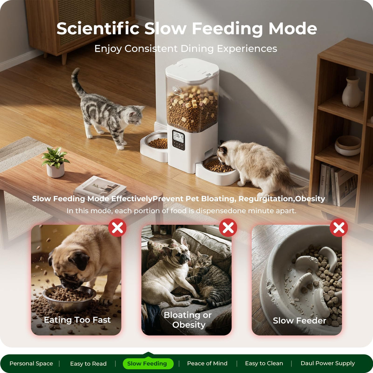 Timed Automatic Cat Feeder 29 Cup V1900