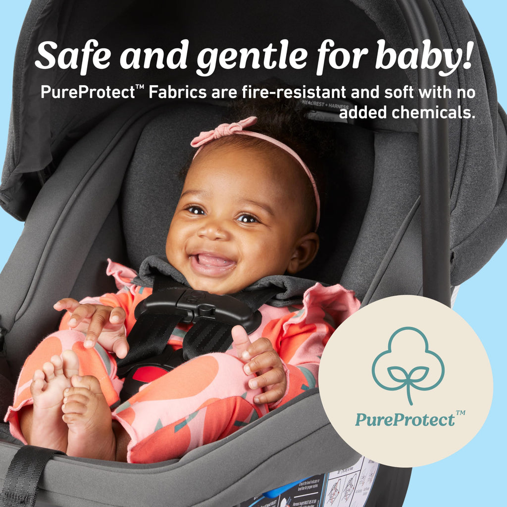 Infant Car Seat, Lightweight, Reclining Rear Facing F65451