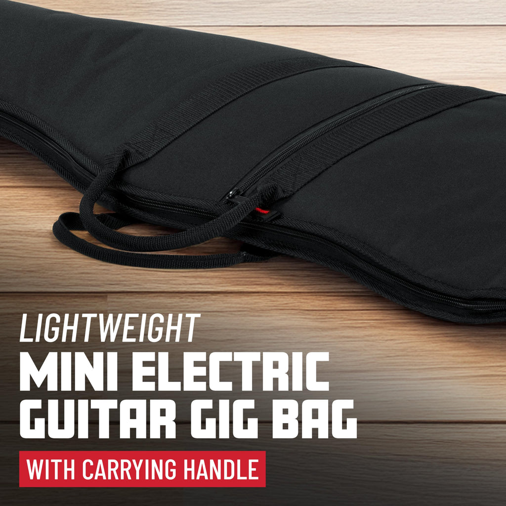 Foam Padded Guitar Gig Bag for Mini Electric Guitars Q79166