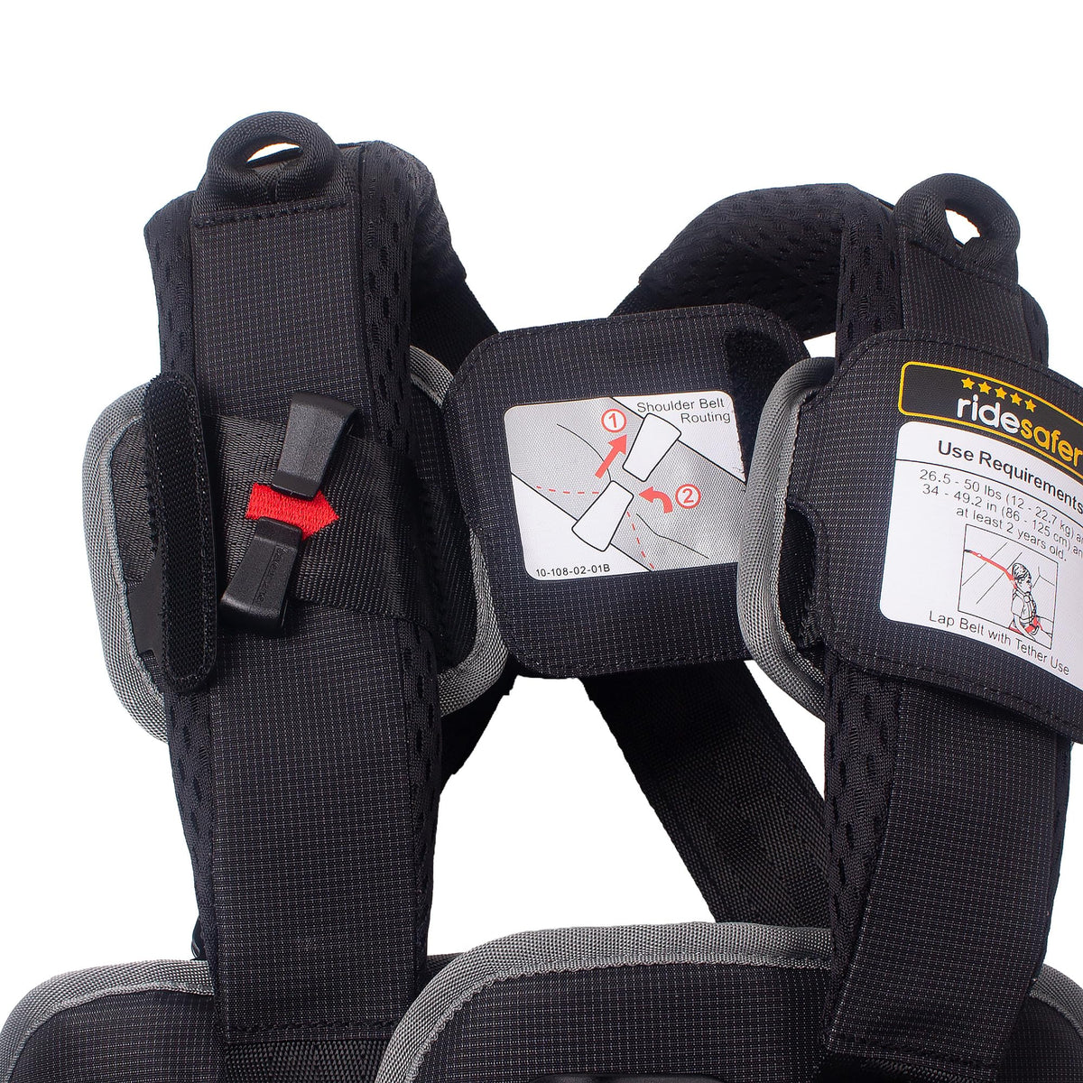 Black Small Lightweight Portable Child Safety Car Seat L57509