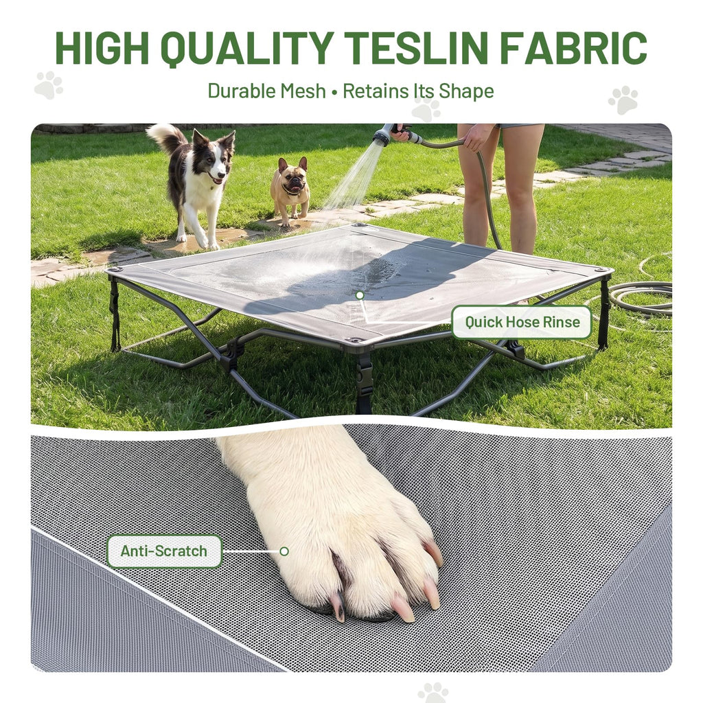 Elevated Cooling Dog Bed with Breathable Mesh R913591