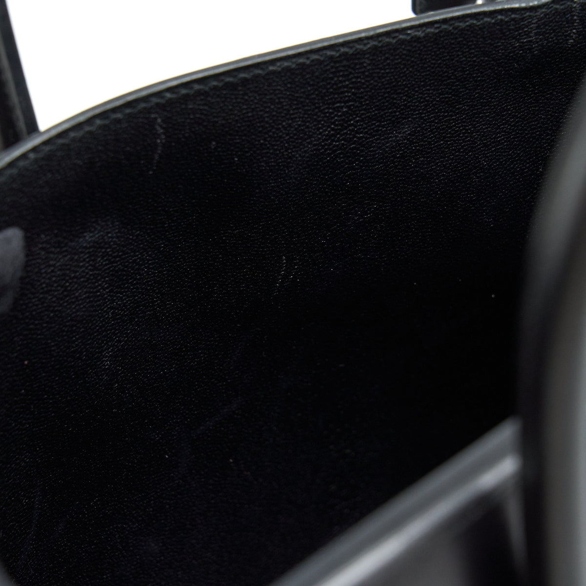 HERMES BIRKIN 35  BOX LEATHER BLACK WITH PALLADIUM GUILLOCHE HARDWARE