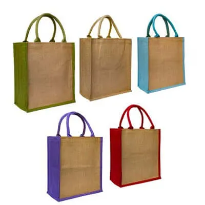 A4 Jute Tote Bag