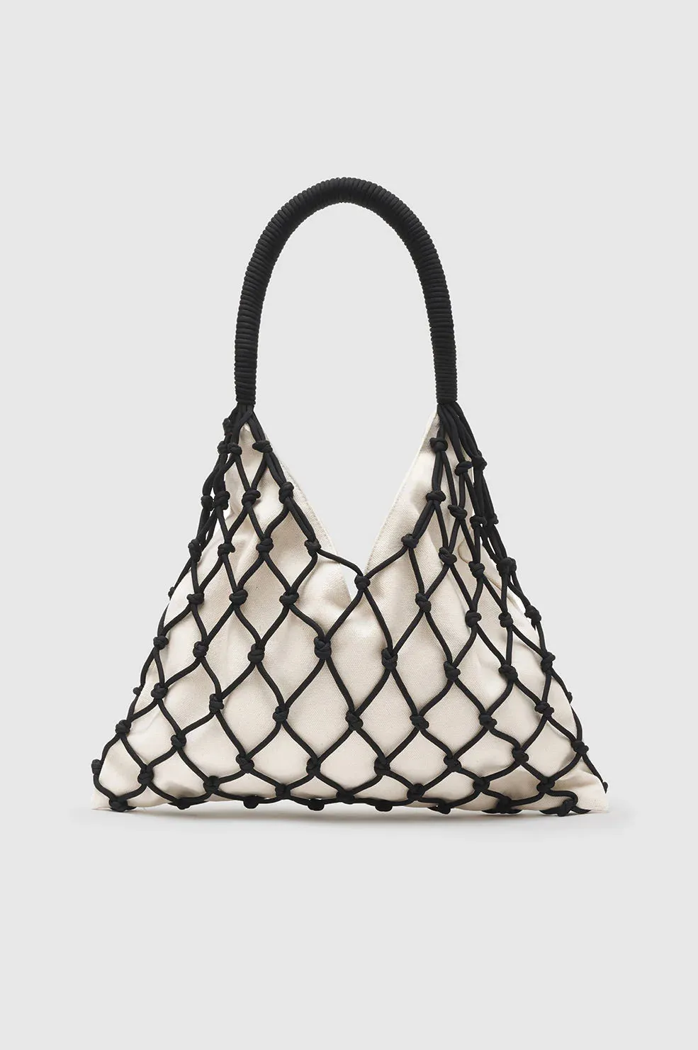 Anine Bing - Gaia Bag in Black and Natural