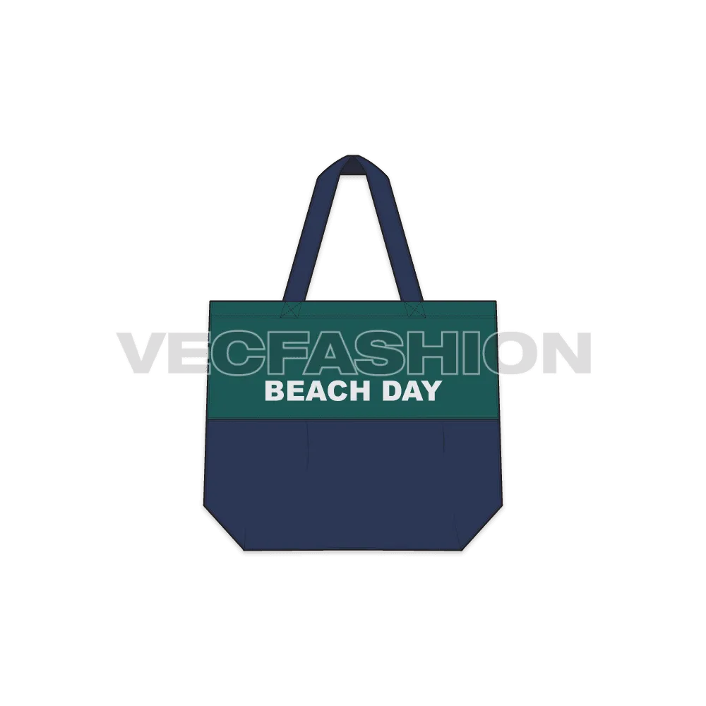 Canvas Beach Tote Bag