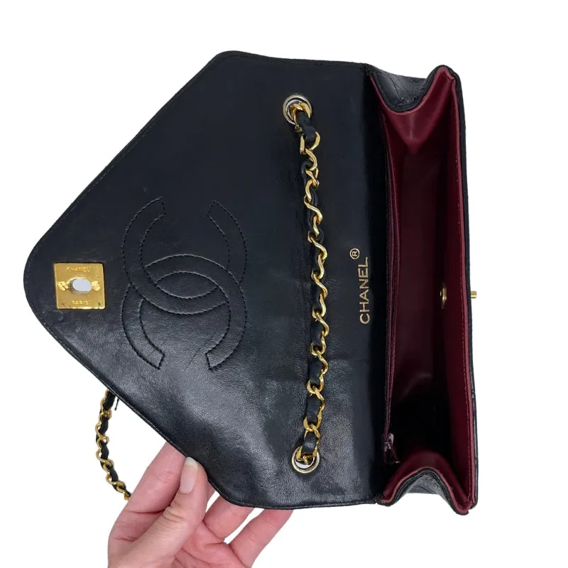 Chanel Vintage Lambskin Leather Envelope Bag