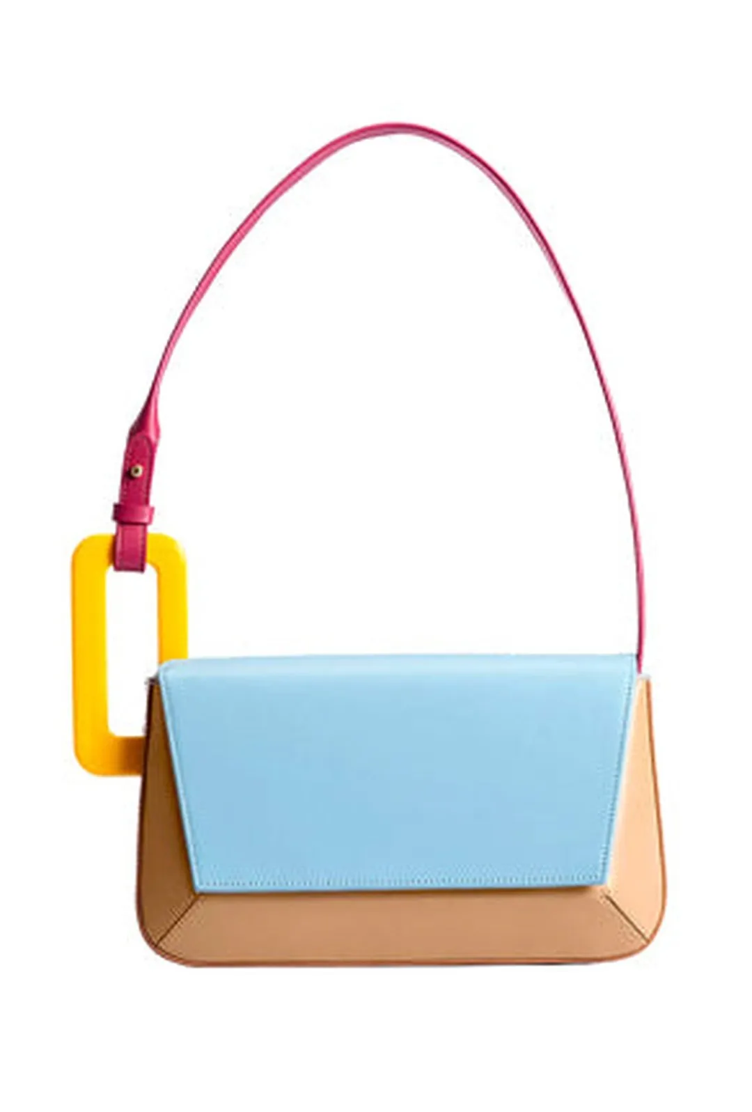 ESTEE - QUAD COLOR ENVELOPE BAG