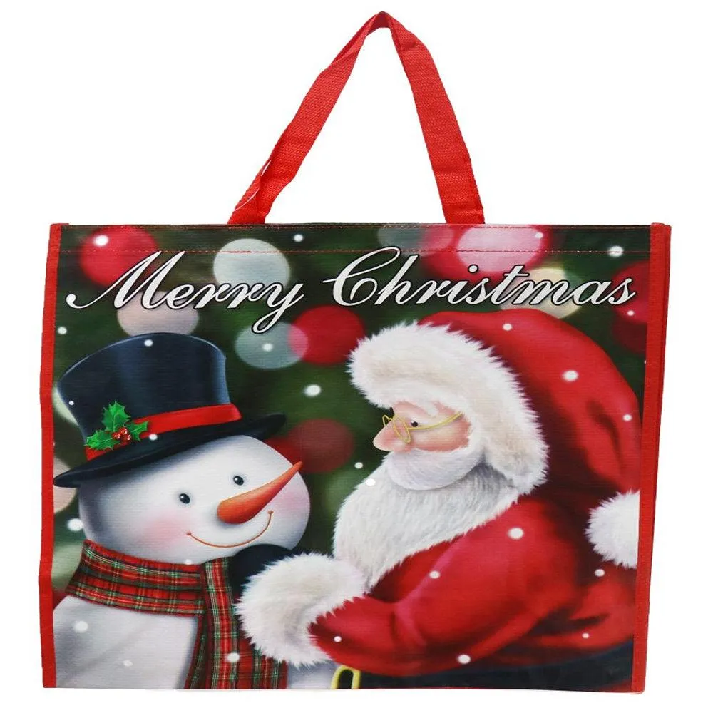 Festive Magic Santa Merry Christmas Shopper Bag | 45cm