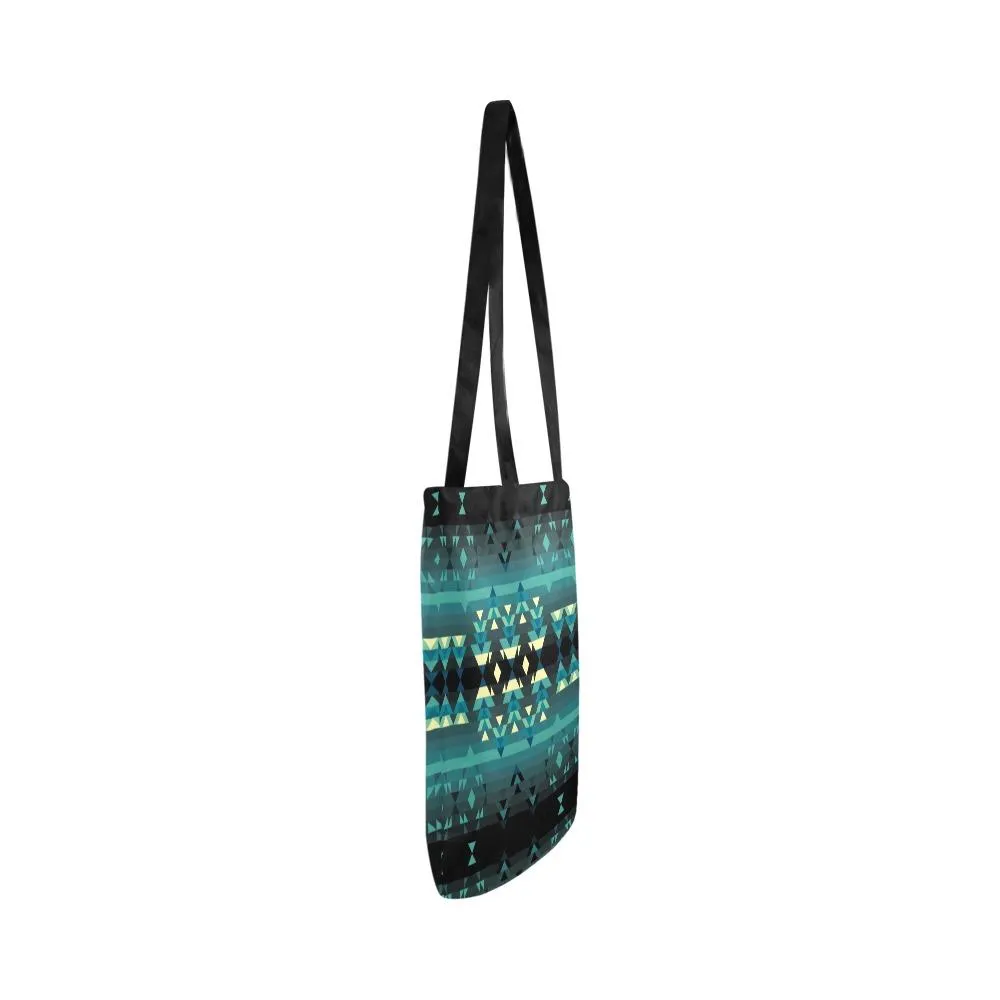 Inspire Green Reusable Shopping Bag (Two sides)