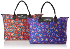 Kuber Industries Fabric 50 cms Multicolour Shopping Bag (VARSKI35956)