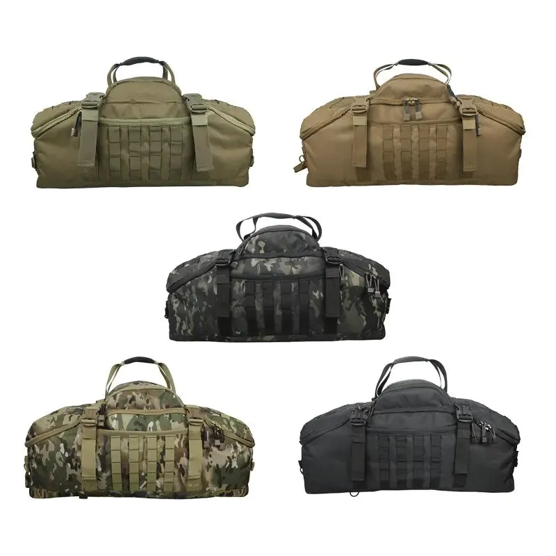 LQARMY 60L Military Tactical Duffel Bag