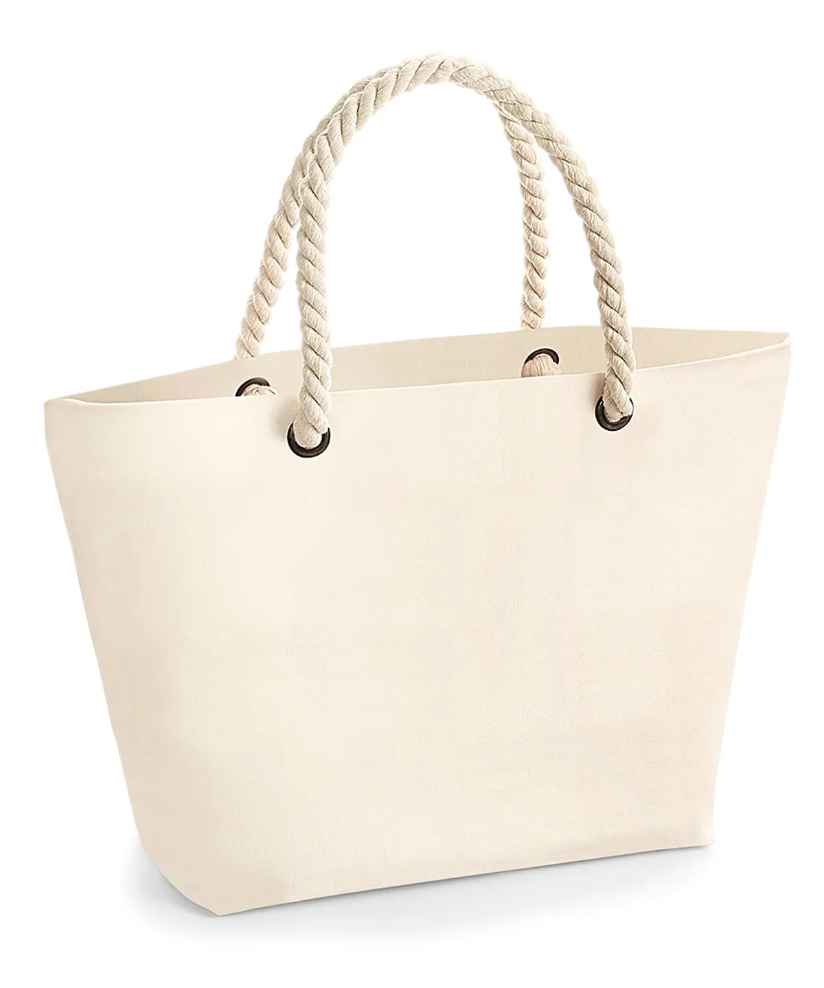 Natural - Nautical beach bag