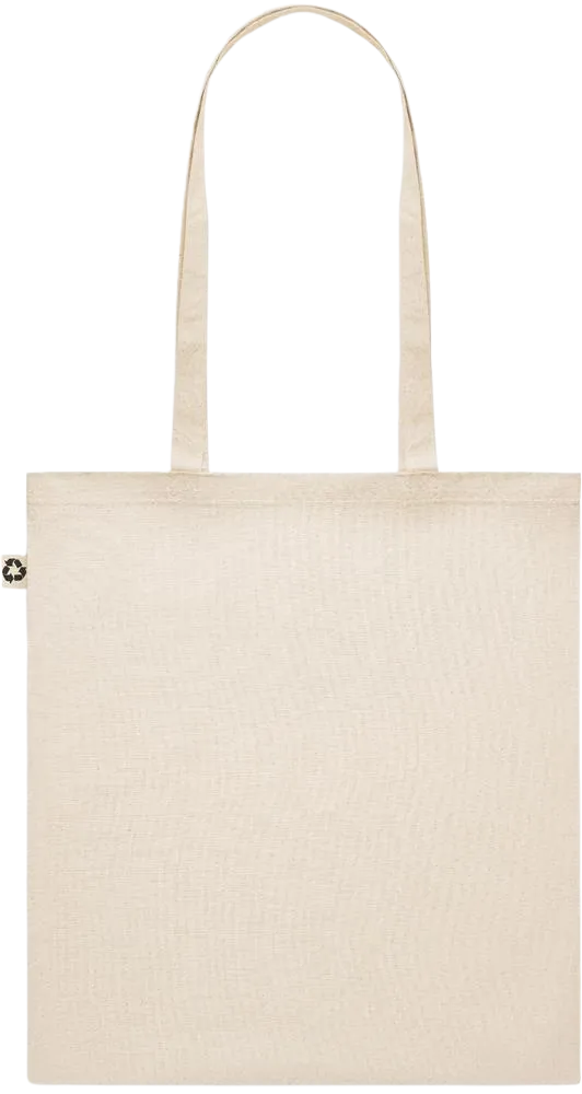 Recycled cotton shopping bag