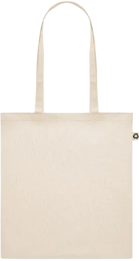 Recycled cotton shopping bag