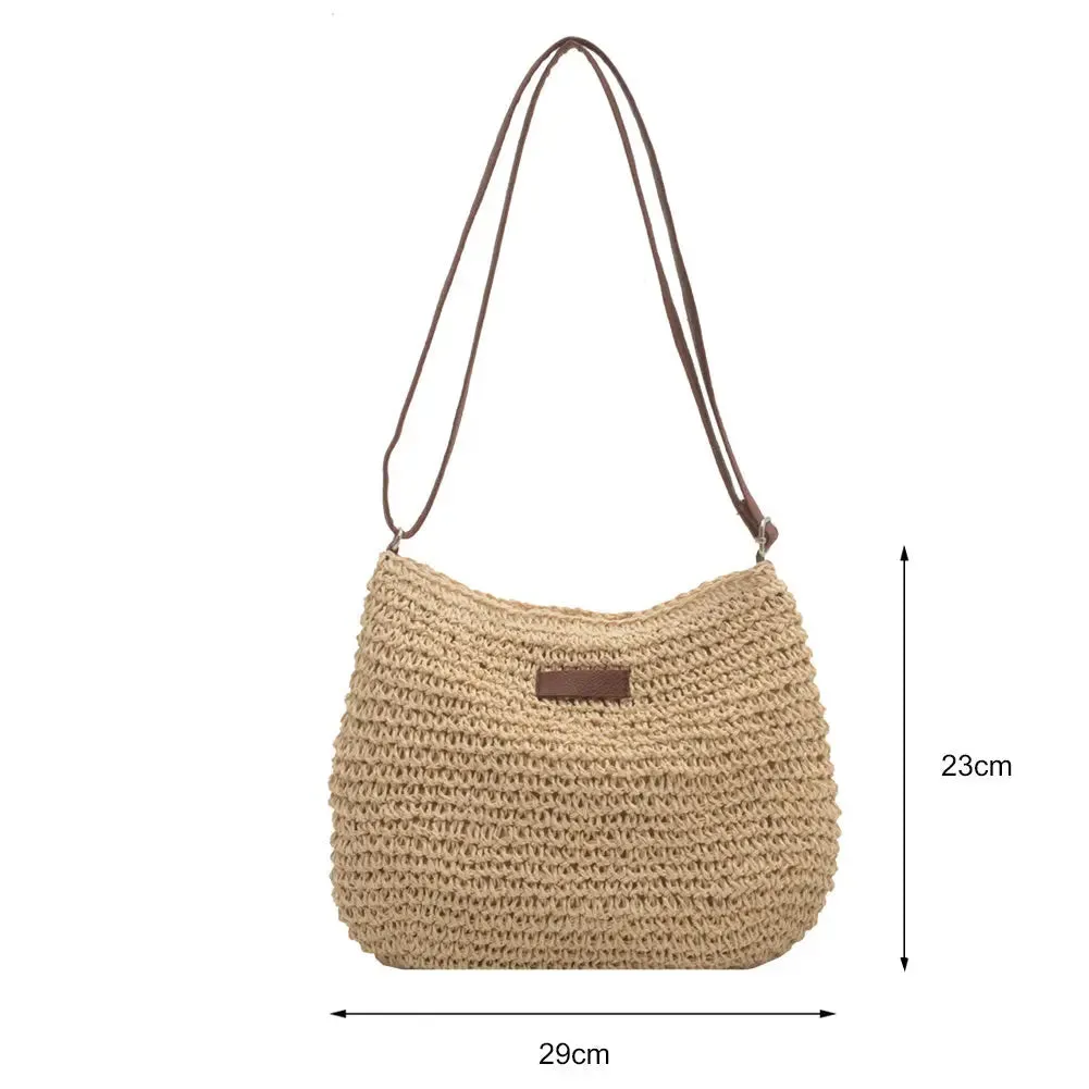 Stylish Straw Tote Bag